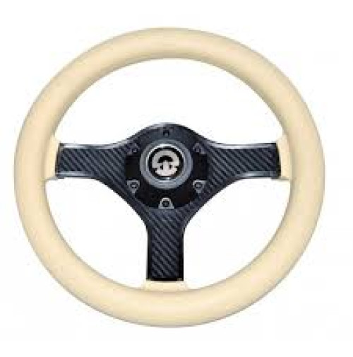 VR00 Steering Wheel -  Diameter 280mm - Ivory Color - 62.00784.03 - Riviera 